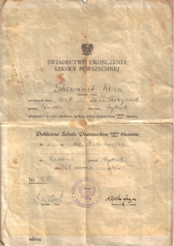48_Świadectwo z  1947r.