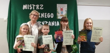 Znamy już zwycięzców międzyszkolnego konkursu ''Mistrz pięknego czytania'' wśród...