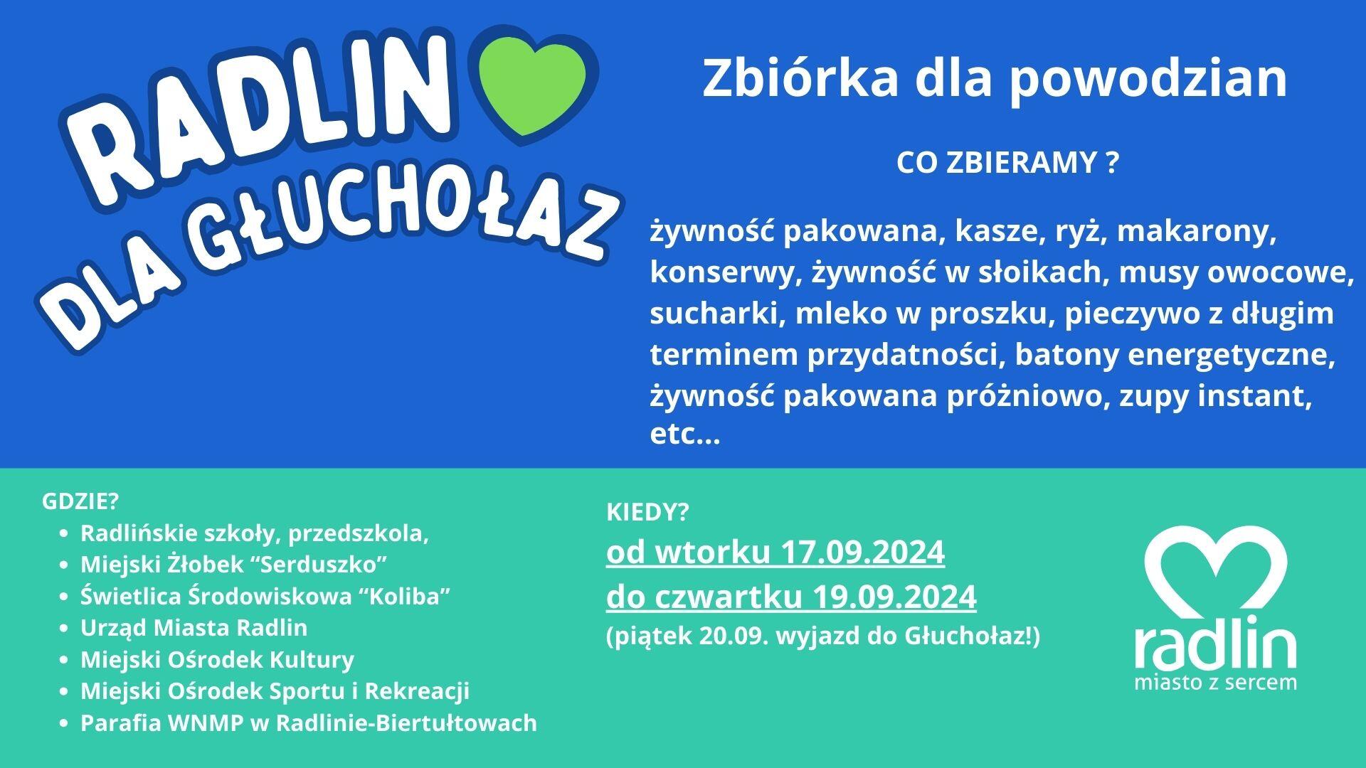 Zbiórka dla powodzian