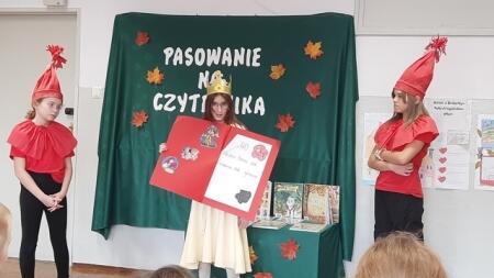 Pasowanie uczniów na czytelników