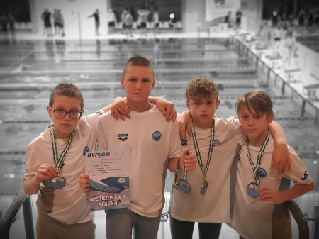 Kolejne medale na Mistrzostwach Śląska w pływaniu
