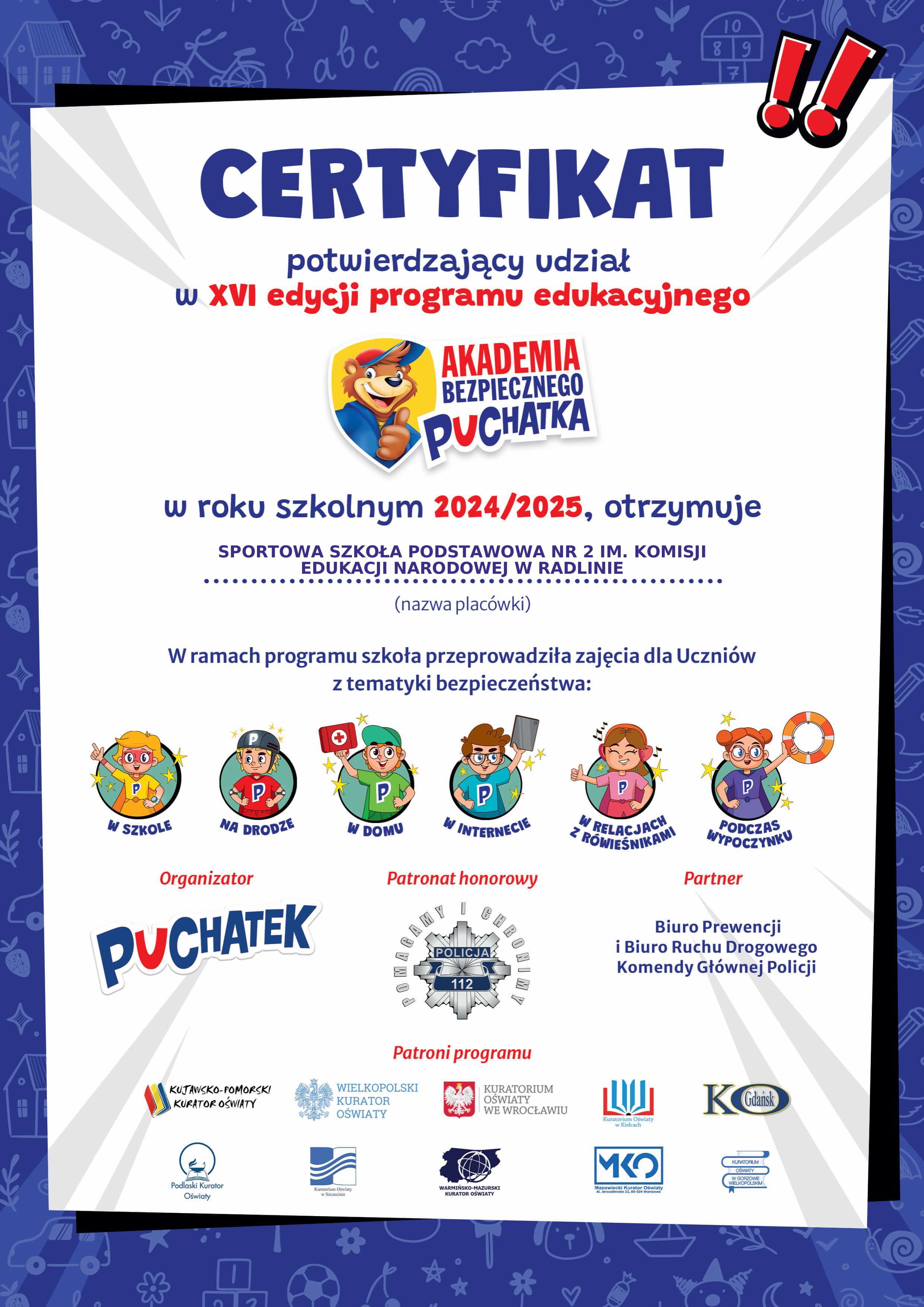 Akademia Bezpiecznego Puchatka