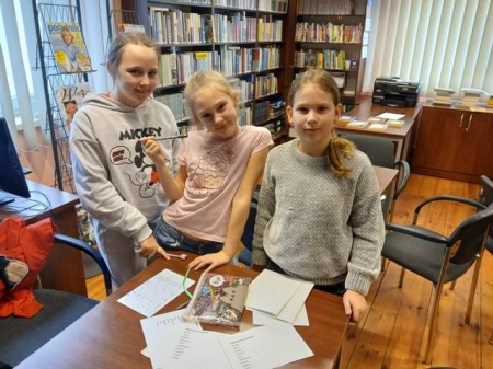 Tym razem uczniowie odkrywali związki matematyki z książkami i biblioteką