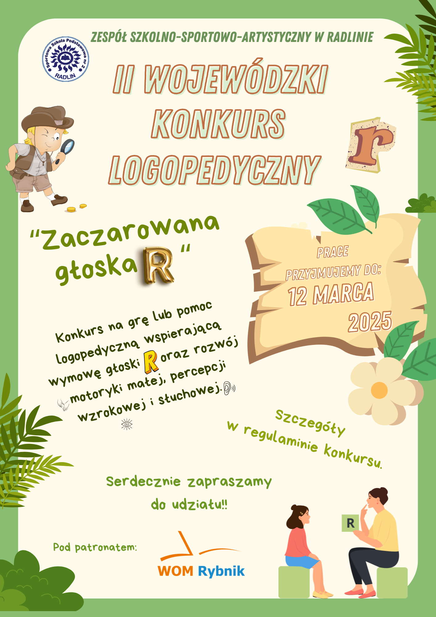 ''Zaczarowana głoska R'' - II Wojewódzki Konkurs Logopedyczny