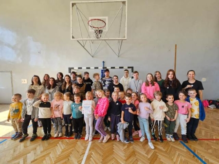 Finał projektu ''Spotkanie z przedszkolakami - jak zamienić bierność na akty