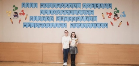 Wicemistrzyni ortografii województwa śląskiego!