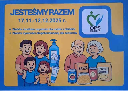 Akcja zbiórki żywności oraz środków chemicznych - SKW