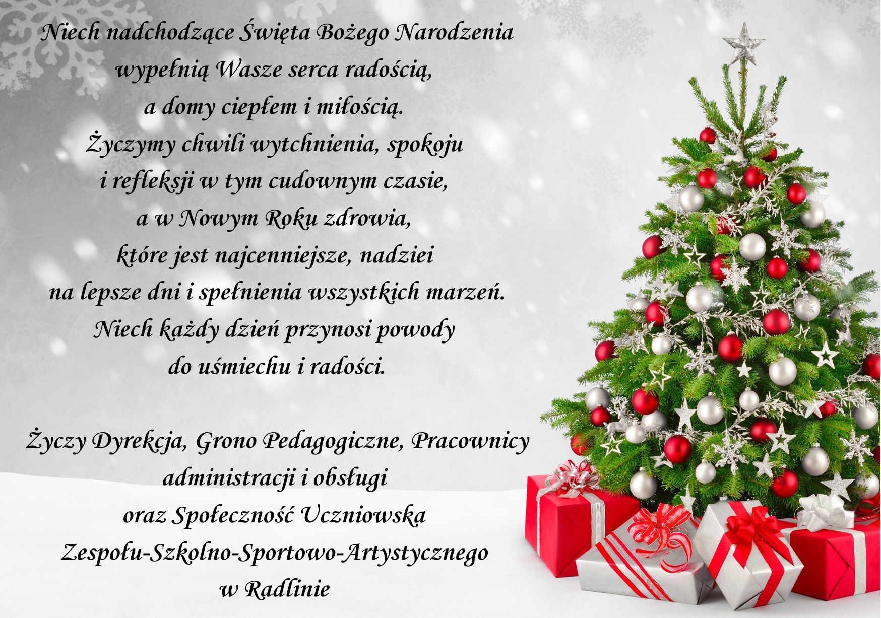 Radosnych Świąt!