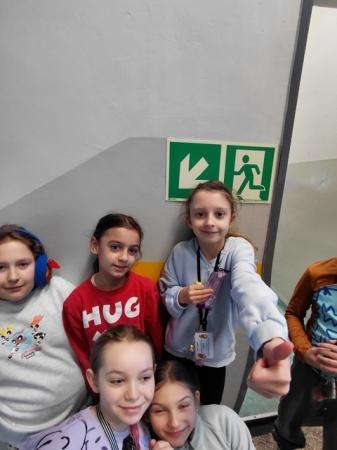 Klasa 3c i znaki bezpieczeństwa w szkole! 