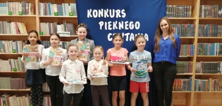 Szkolny etap ''Konkursu pięknego czytania'' dla klas 3 rozstrzygnięty