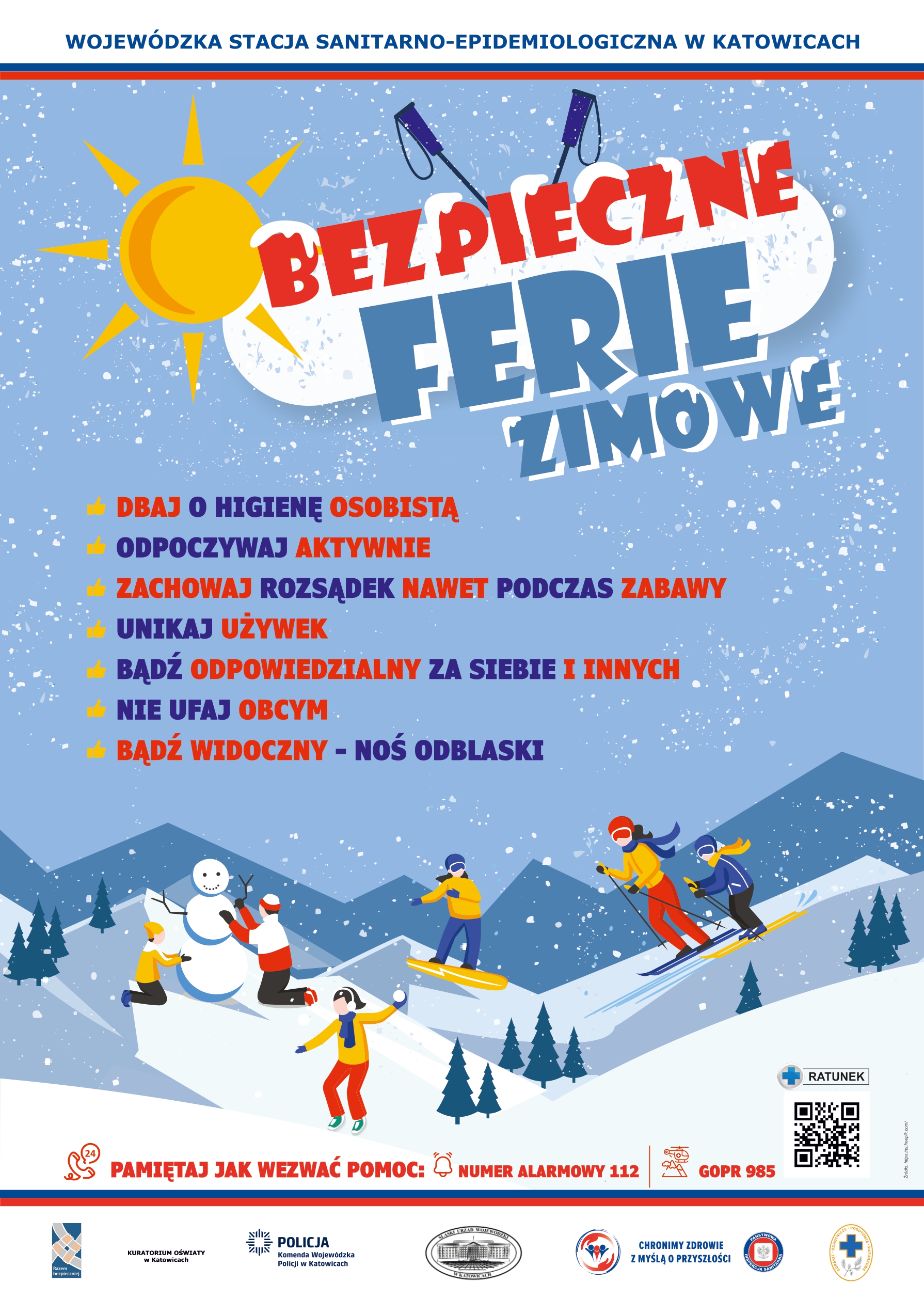 Bezpieczne ferie 2026