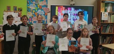 Międzyszkolny konkurs ''Mistrz pięknego czytania'' dla uczniów klas 4 rozstrzygnięty