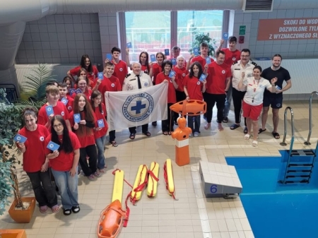 Z radością informujemy, że nasi uczniowie pomyślnie zdali egzamin na Młodszego Ratownika W