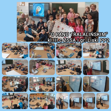 Zabawa z  Panem Tralalińskim!