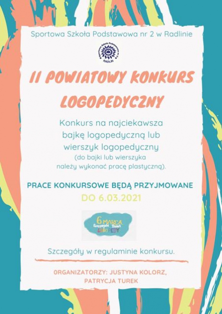 II Powiatowy Konkurs Logopedyczny