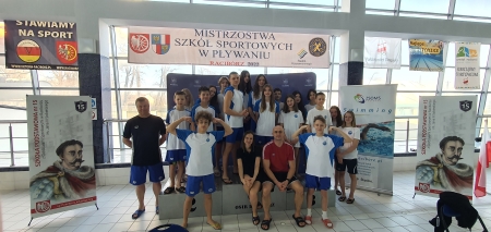 Mistrzostwa Szkół Sportowych w Pływaniu - Racibórz 2022